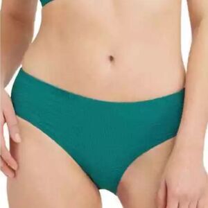 Sea Level Teal Bikini Swim  Bottom 10 NWT